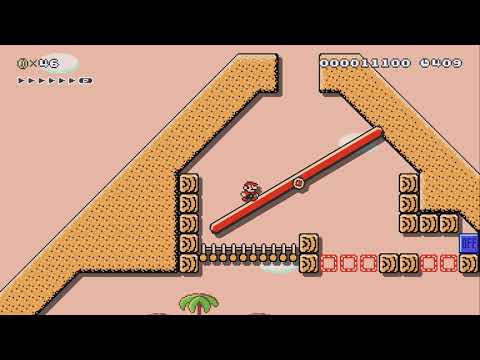 Temperate Temple by Colin - Super Mario Maker 2 - No Commentary 1bx