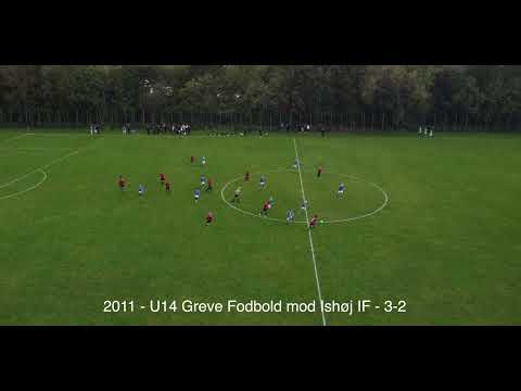 U14 - Greve Fodbold mod Ishøj IF (Drone) 3og3