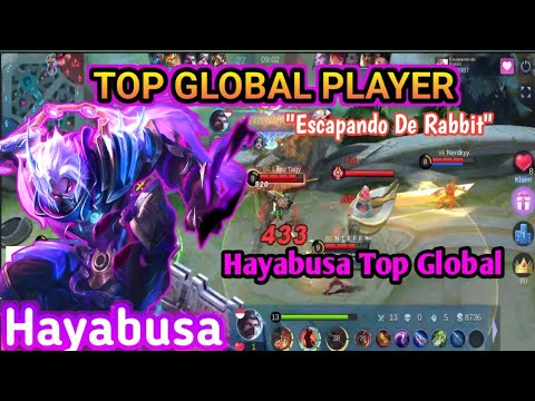 Legendary Hayabusa Dangerous Shadow! - Top Global Hayabusa by Escapando De Rabbit - Mobile Legends