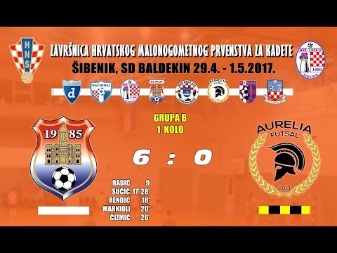 PH FUTSAL KADETI: SPLIT TOMMY - AURELIA, 29.04.2017.