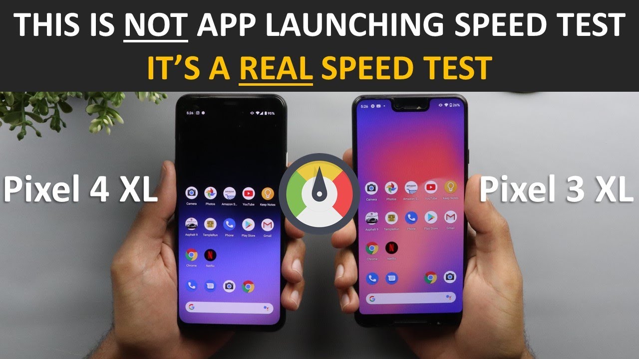 Pixel 4 XL vs Pixel 3 XL Speed Test - This Is Not App Launching Speed Test (It's A Real Speed Test)