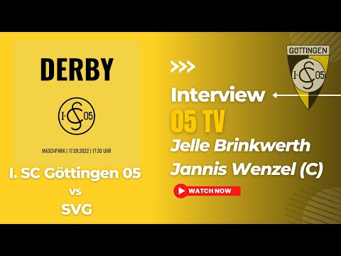 Das Derby 2022  : I. SC Göttingen 05 vs SVG  :  Wer ist die Macht an der Leine?