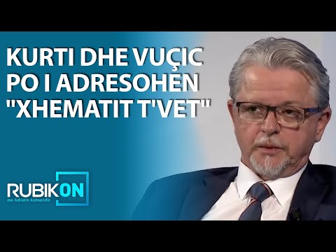 Dukagjin Gorani: Kurti dhe Vuçic po i adresohen "xhematit t'vet"