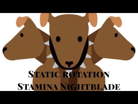 Sirburus ESO: Stamina Nightblade - 76k - AY/Rele - 21mil - Harrowstorm - Easy Static Rotation