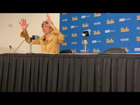 Iowa's Jan Jensen, Hannah Stuelke, and Taylor Stremlow Postgame Press Conference after UCLA Loss