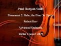 Paul Bunyan Suite - Babe, the Blue Ox Sleeps