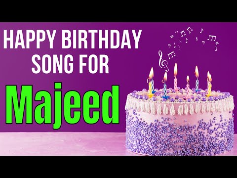 Majeed Happy Birthday Song | Happy Birthday Majeed Song in Hindi | Birthday Song for Majeed