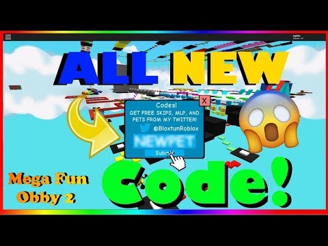 ✨Mega Fun Obby 2 New Code! (2020) |ROBLOX