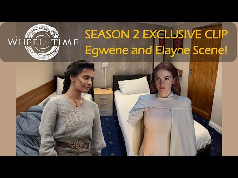 Exclusive Clip: Elayne meets Egwene Scene! (The Wheel of Time Season 2 Mirror World)