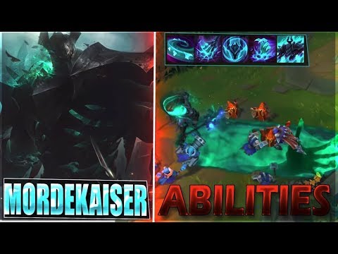 MORDEKAISER REWORK New Abilities Gameplay - League of Legends