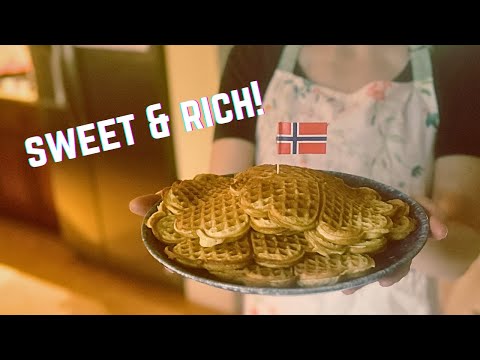 Norwegian Waffles - A delicious and filling brunch idea!