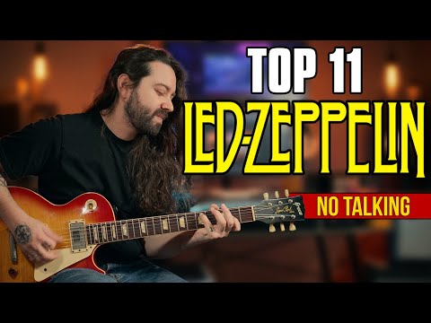 Led Zeppelin – Top 11 Riffs (No Talking)