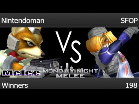 MNM 198 - Nintendoman (Fox) vs SFOP (Sheik) Winners - Melee