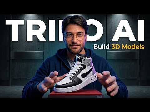 TRIPO AI FULL TUTORIAL | How to Generate Production-Ready 3D Models Step by Step