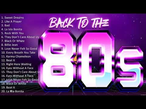 Back To The 80s Music 💿 Madonna, George Michael, Lionel Richie, Tina Turner, Culture Club, Prince