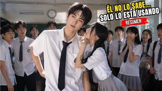 🔥 CHICA POBRE SE ACERCA AL CHICO MÁS REBELDE PARA USARLO... PERO TERMINA ENAMORADA - Resumen