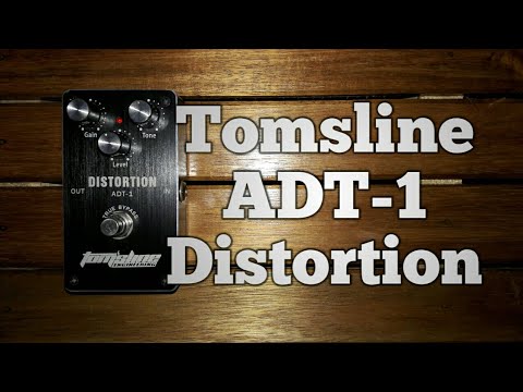 Демонстрация педали эффектов Tomsline ADT-1