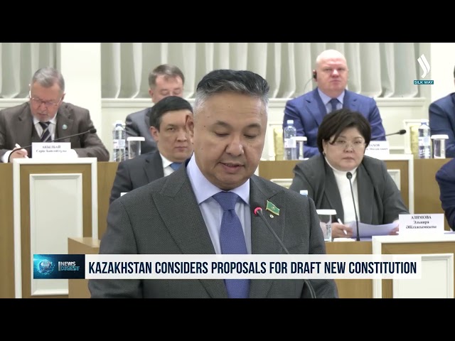 Kazakistan’da Yeni Anayasa Taslağına ilişkin öneriler gelmeye devam ediyor