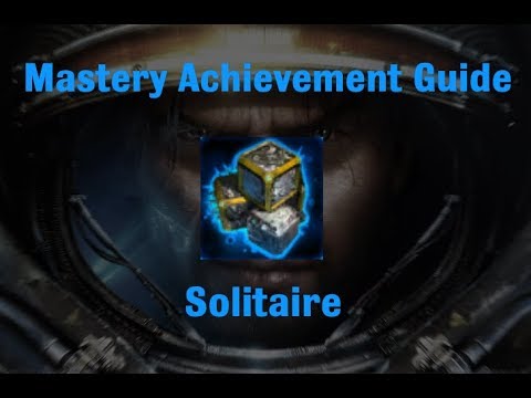 Solitaire Mastery Achievement - Starcraft 2 Wings of Liberty