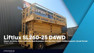 Venta de Liftlux SL260-25D4WD Diesel, 4x4 Drive, 9.80m Hydraulic De plataforma de tijera - Imagen 4 | Machineryline AR Liftlux SL260-25D4WD Diesel, 4x4 Drive, 9.80m Hydraulic De plataforma de tijera | Imagen 4 - Machineryline
