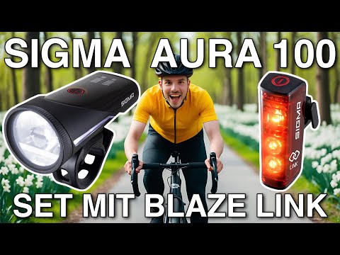 Sigma Aura 100 & Blaze Link im Test 👉🚲 Ausleuchtung, Funktionen, Erfahrungen & Praxistest