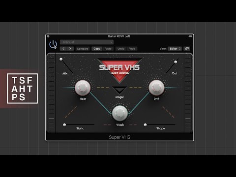Baby Audio Super VHS - LoFi/Tape Saturation/Bit Crusher/Reverb Plugin on Guitar - First Impressions