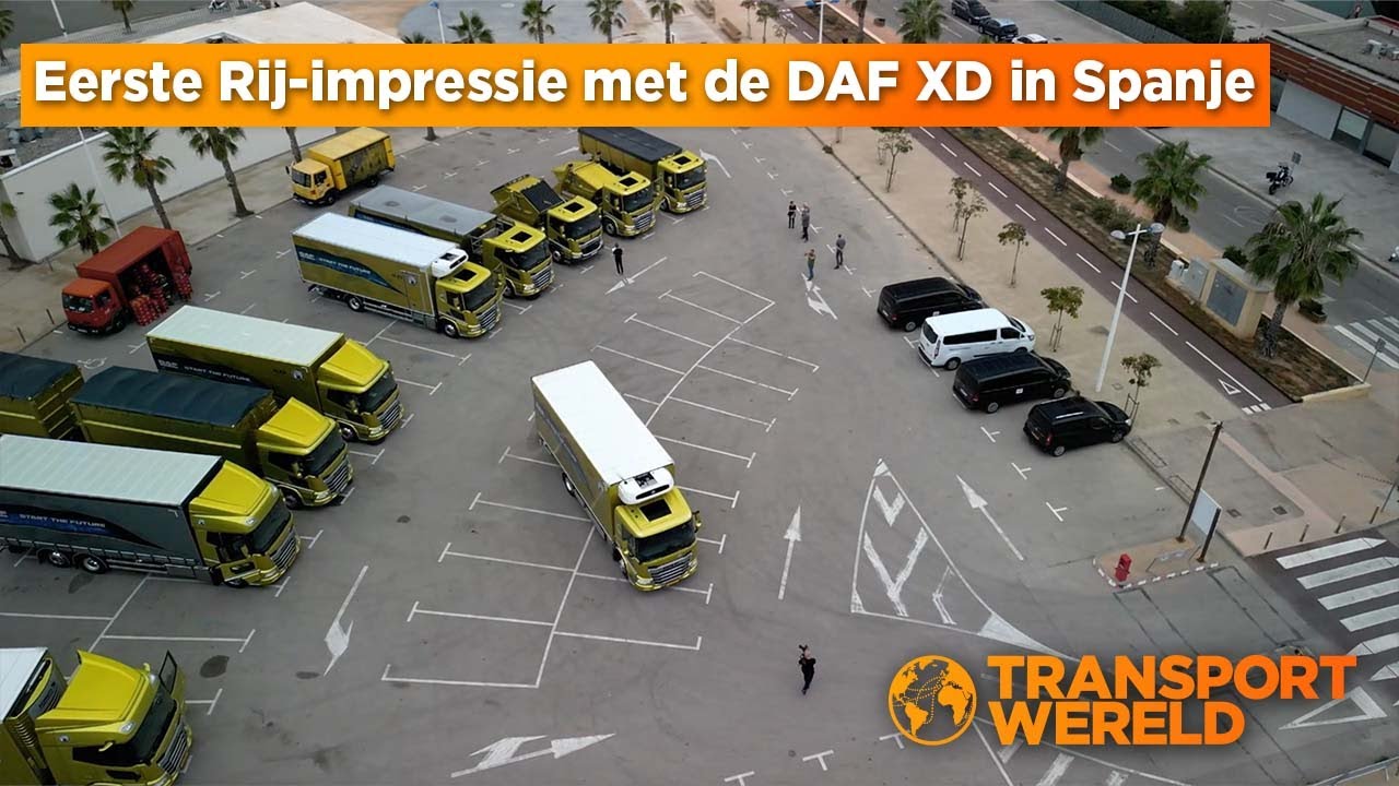 Rijden met de DAF XD serie in Spanje!