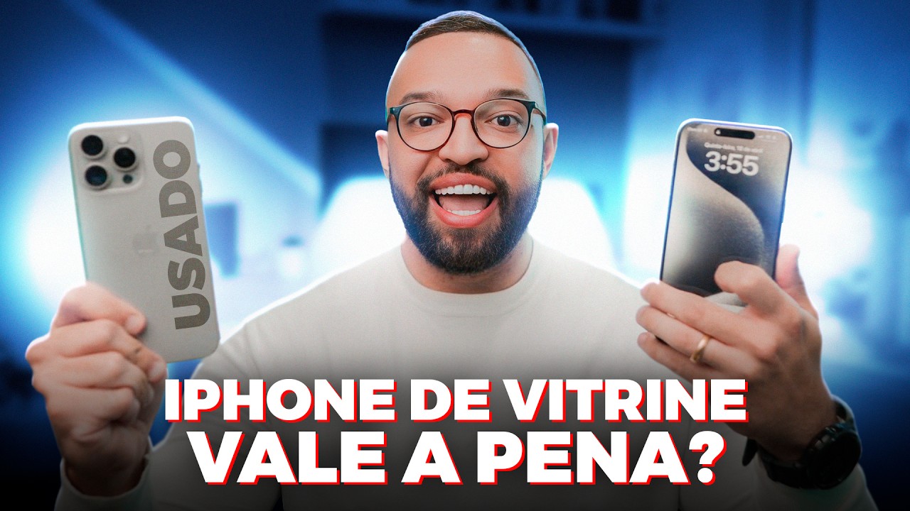 iPHONE USADO e de VITRINE valem a pena? DICAS antes de comprar UM!