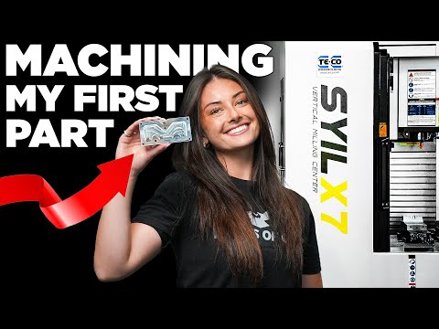 Beginner Attempts to CNC Machine Her First Part