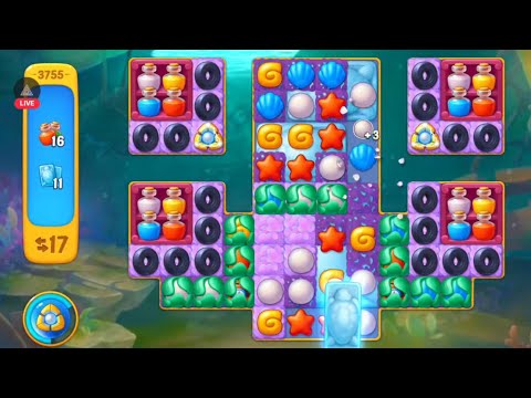 Fishdom lvl 3746-3756 🏆💥🐠🔥Gameplay #352👑🎮