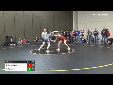 138 Lbs Rr Rnd 1 Jorie Richardson Tennessee Dual Vs Allyssa Pirro Ohio Draw