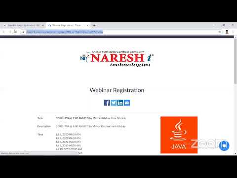 Java 11 new features || New Batch By HK From Today 9AM Demo Link is in description