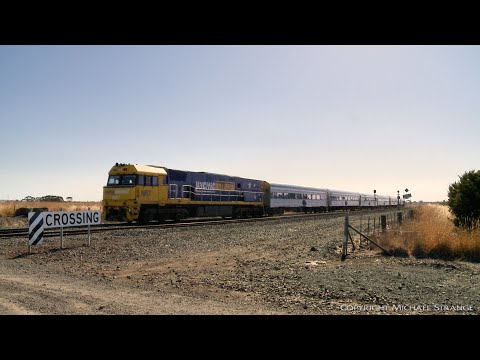 2AM8 "The Overland" Passenger Train - PoathTV Australian Railways