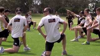 Sheffield Shield: 12/11/14 Adam Griffith & Jason Behrendorff Interview video