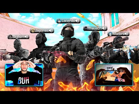 I PLAYED WITH HIGH LEVEL RANKED SUBSCRIBERS AND GOT ​​CARRIED! + HANDCAM - STANDOFF 2