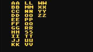 Alphabet Music for the Atari 8-bit family