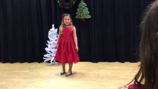 Brenna Voice Recital.  The Girl I Mean to Be.  Secret Garden Musical - 8 years old