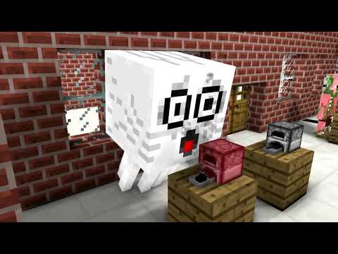 Monster School : Baking Cupcakes - Minecraft Animation
