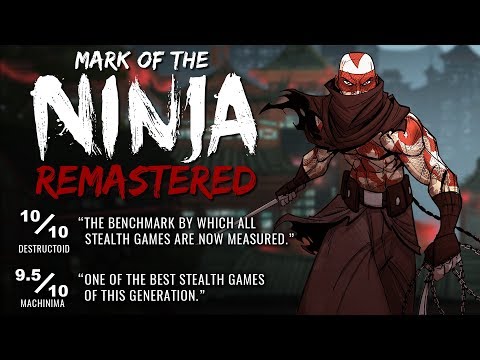 Mark of the Ninja: Remastered Launch Trailer (Nintendo Switch, PS4, Xbox One, Steam) thumbnail