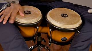 Video thumbnail for MEINL Percussion Latin Styles on Bongos - HB100VSB by Meinl Percussion - Official Product Videos