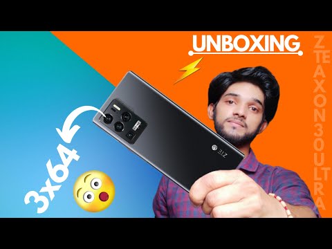 ZTE Axon 30 Ultra Unboxing and First Impressions: New Camera Setup 3x64