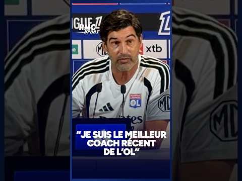 "Je suis le meilleur entraîneur de l'histoire récente de l'OL", affirme Fonseca