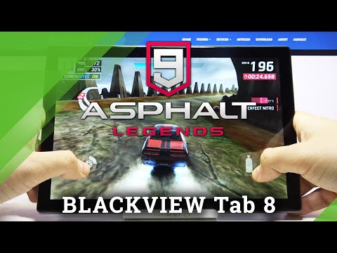 Asphalt 9 on BLACKVIEW Tab 8 – Gameplay