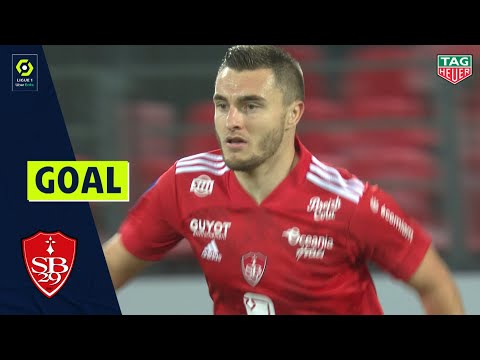 Goal Brendan CHARDONNET (53' - STADE BRESTOIS 29) STADE BRESTOIS 29 - OLYMPIQUE LYONNAIS (2-3) 20/21