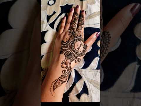 #arabic mehandi design ♥️