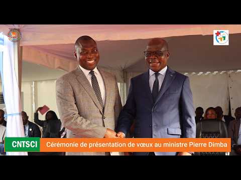 CNTSCI : cérémonie de présentation de vœux au ministre Pierre Dimba
