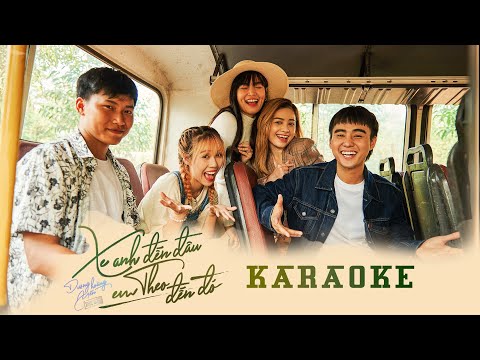 [Karaoke] Xe Anh Đến Đâu Em Theo Đến Đó | Dương Hoàng Yến ft. Đạt G