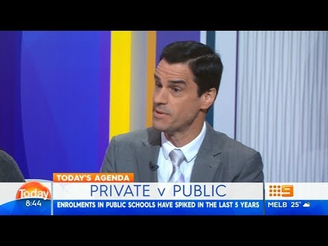 Private Vs Public Schooling | Mark McCrindle on the Today Show