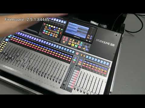 Re-calibrating the faders on a Presonus StudioLive Series 3 console - Stage Left Audio