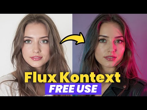 How to Use Flux Kontext for Free - New AI Image Editing Model Tutorial